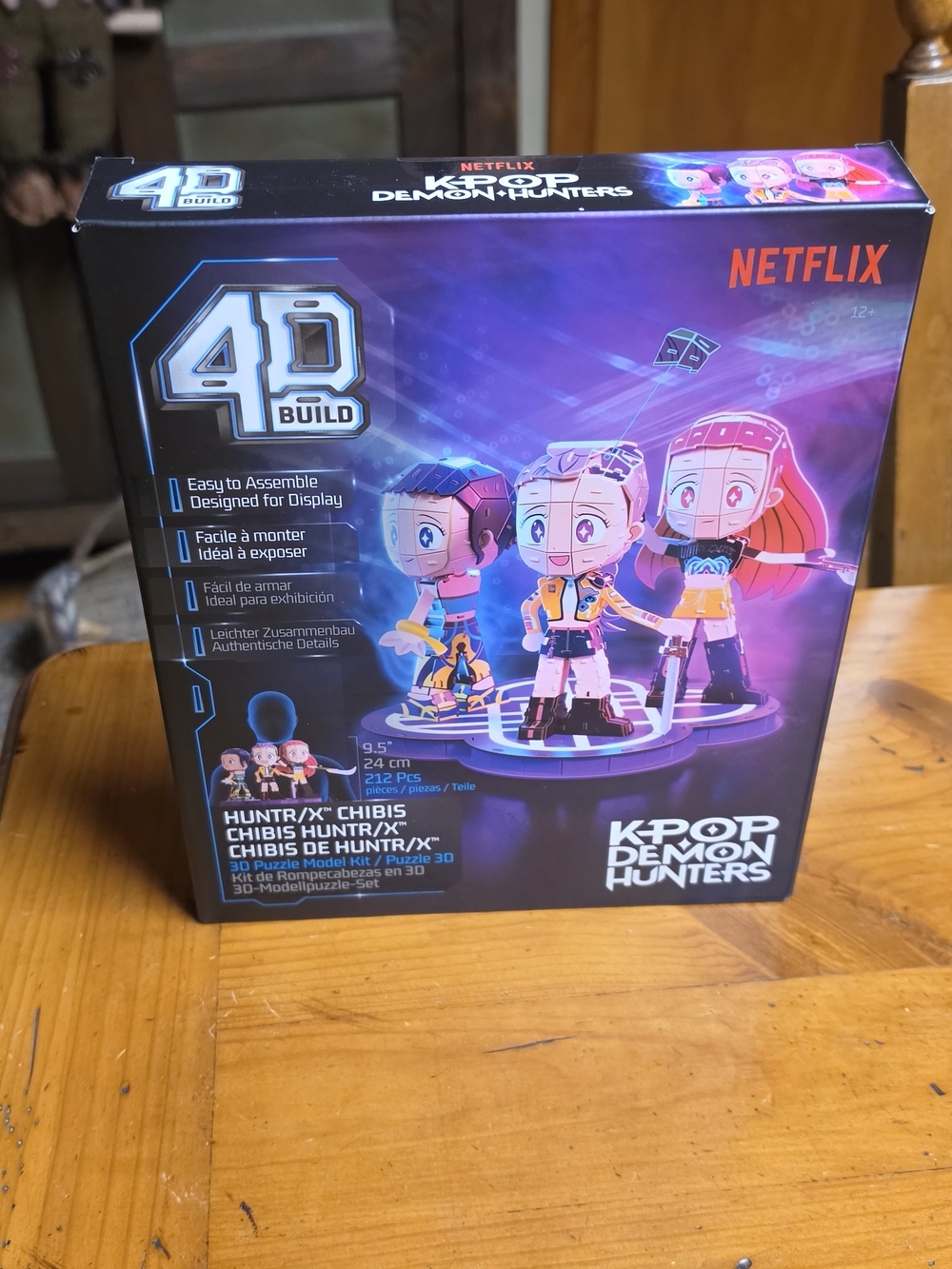 Netflix K-POP Demon Hunters 4D Build Set - Purple, Pink, Blue Accents